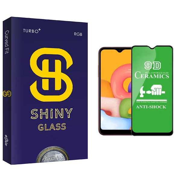 محافظ صفحه نمایش سرامیکی آتوچبو مدل Shiny مناسب برای گوشی موبایل سامسونگ Galaxy A01