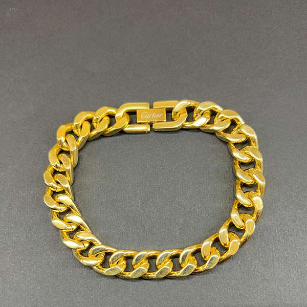 دستبند مردانه مدل زنجیری پهن اسپرت کد 59633