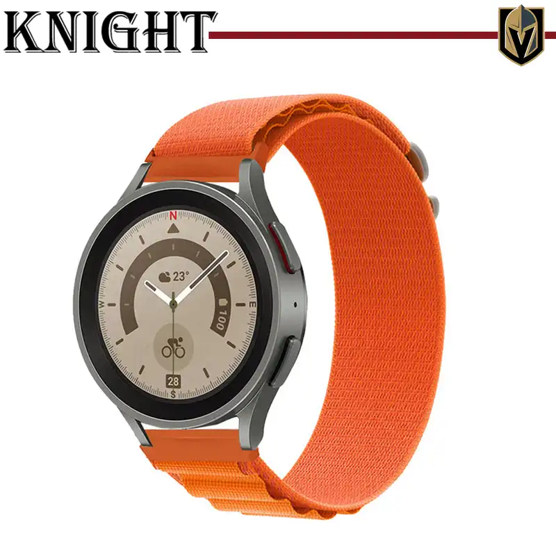 بند نایت مدل Loop Alpine مناسب برای ساعت هوشمند سامسونگ Galaxy Watch Active 1 / Active 2 40mm / Active 2 44mm / Watch 3 size 41mm / Galaxy Watch 4 40mm / watch 4 42mm / watch 4 44mm / watch 4 46mm