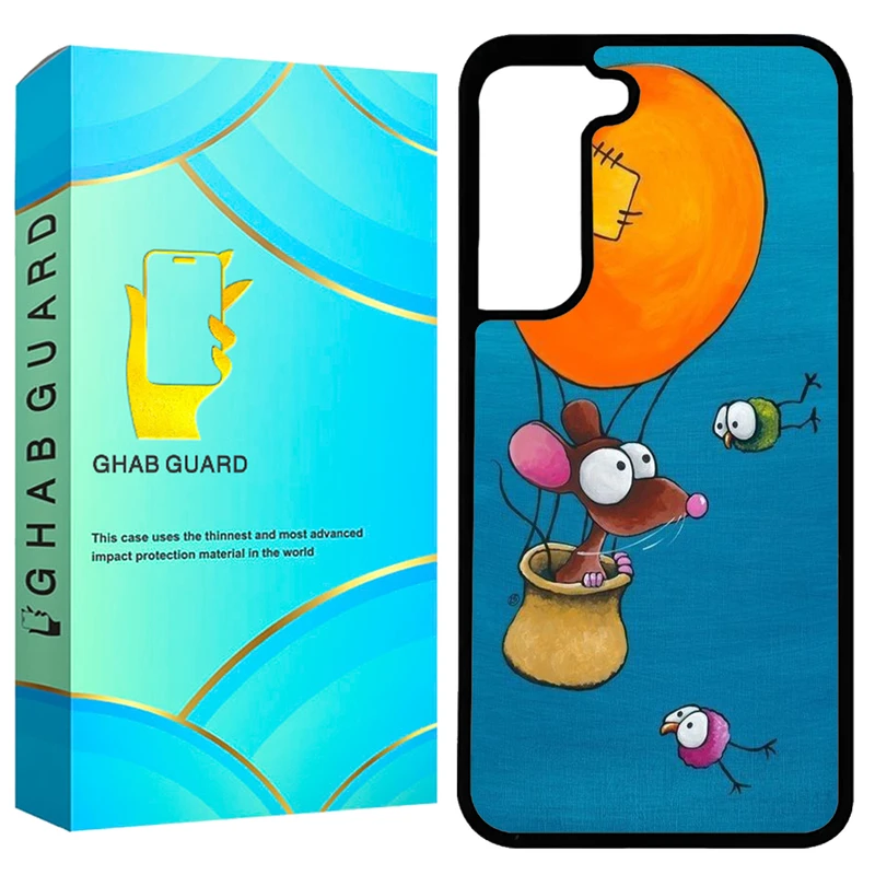 کاور قاب گارد طرح موش مدل GCHPA21F مناسب برای گوشی موبایل سامسونگ Galaxy S21 FE 5G