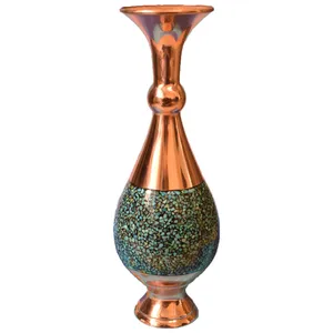 گلدان فیروزه کوبی مدل 25G