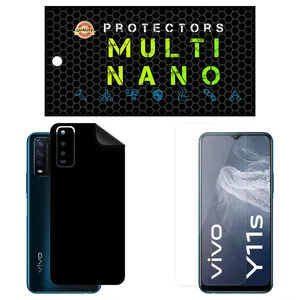 Multi Nano X-SFM Screen Protector For Vivo Y11S with back skin