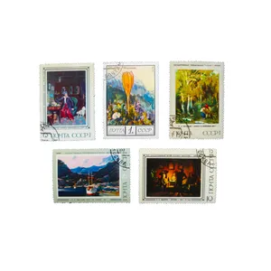 تمبر یادگاری طرح تابلو نقاشی مدل DM-900 مجموعه 5 عددی