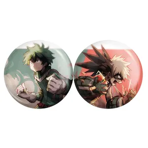 مگنت خندالو مدل دکو و باکوگو انیمه آکادمی قهرمان من My Hero Academia کد A218 مجموعه 2 عددی