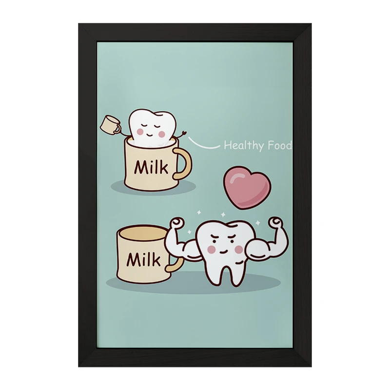 تابلو خندالو مدل دندان و دندان پزشکی کودکانه کد 36768