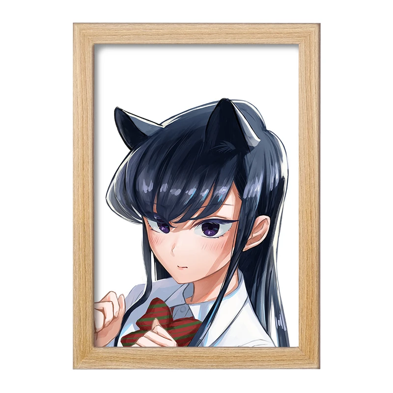 تابلو خندالو مدل انیمه کومی سان  کد 16109