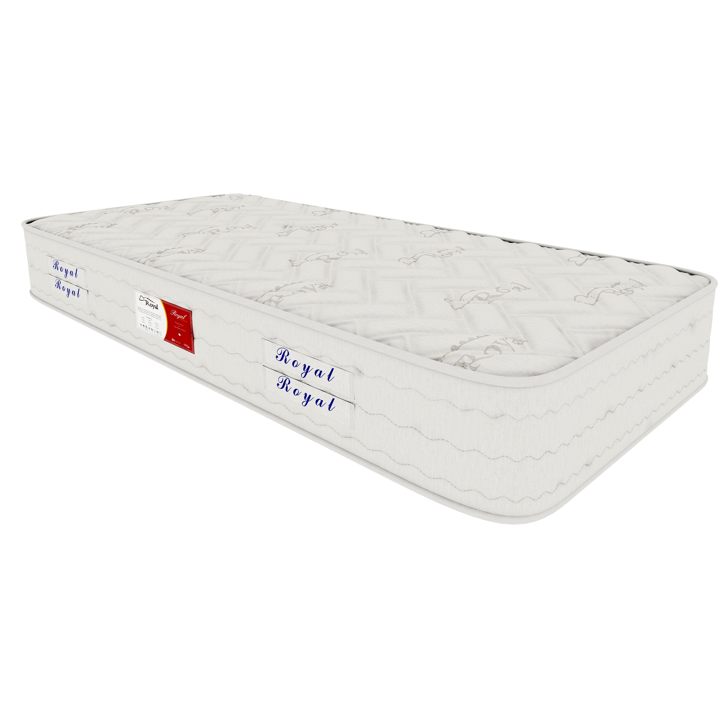 تشک رویال مدل رویال 8 یک نفره سایز 200 × 90 سانتی‌ متر