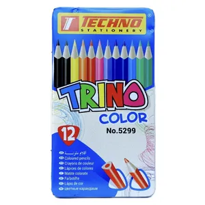 مداد رنگی 12 رنگ تکنو مدل trino
