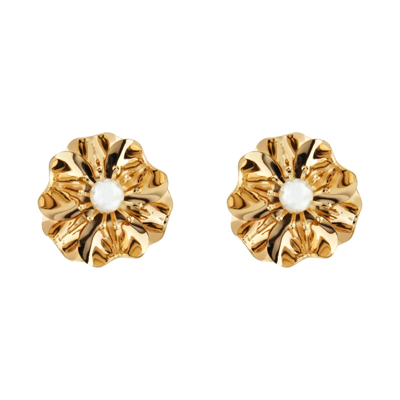 گوشواره میخی زنانه مدل گل کد 2059