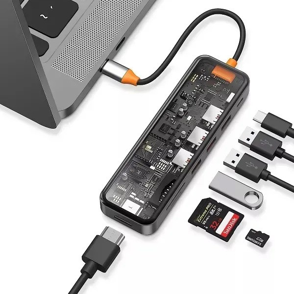 هاب 7 پورت USB-C ویوو مدل 007-CYBER 7 in 1 CB