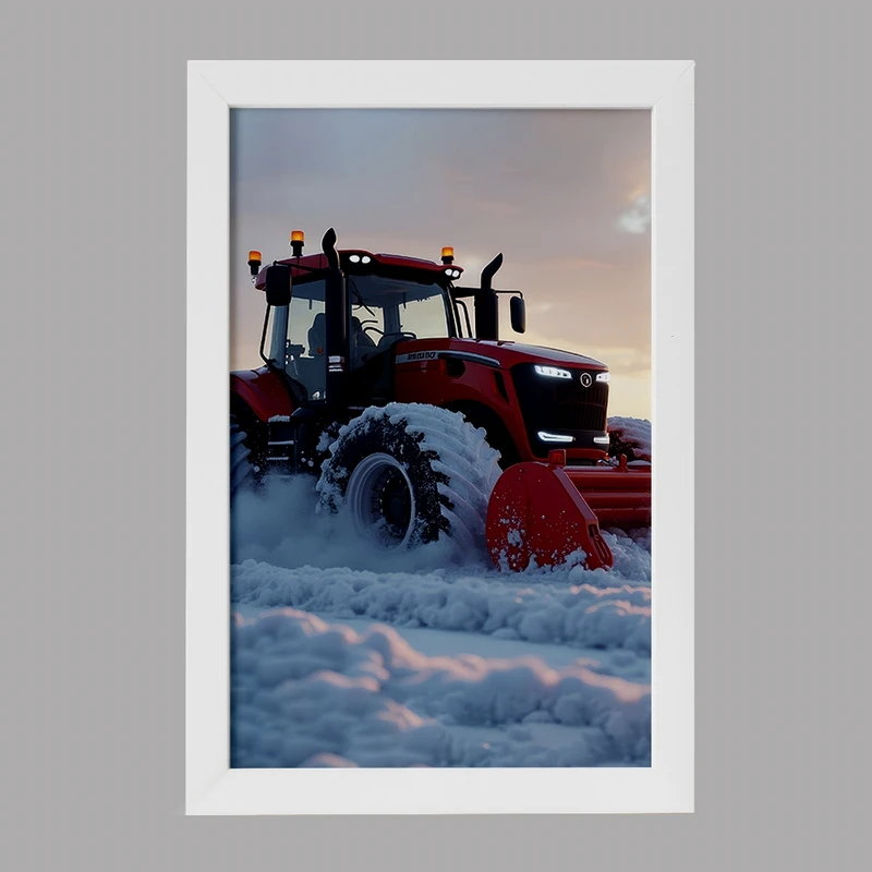 تابلو خندالو مدل بولدوزر (Bulldozer) کد F5231