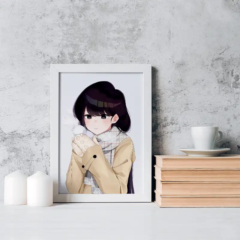 تابلو خندالو مدل انیمه کومی سان کد 16115