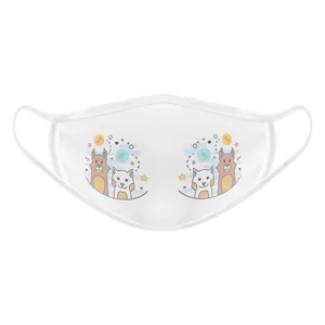 ماسک تزیینی بچگانه طرح گربه سگ کد 617015