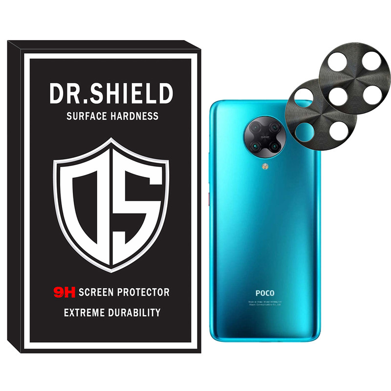 محافظ لنز دوربین دکتر شیلد مدل D.SH/Flz11 مناسب برای گوشی موبایل شیائومی Poco F2 Pro بسته دو عددی