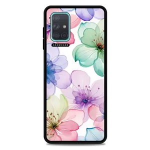 AKAM AMC-WSGA71-FLOWERS-34 Cover For Samsung Galaxy A71