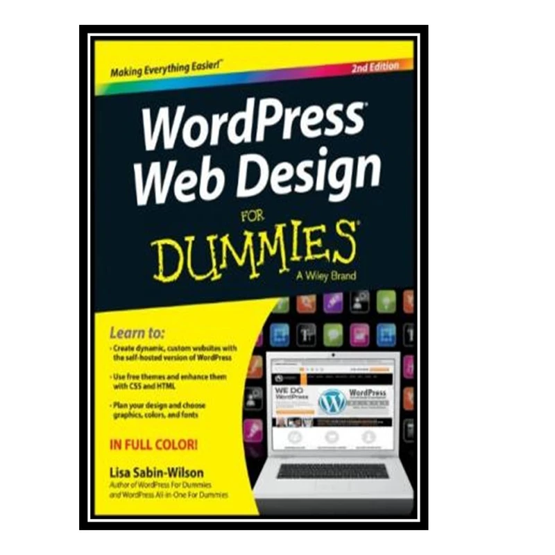 کتاب WordPress Web Design For Dummies اثر Lisa Sabin-Wilson انتشارات مؤلفین طلایی