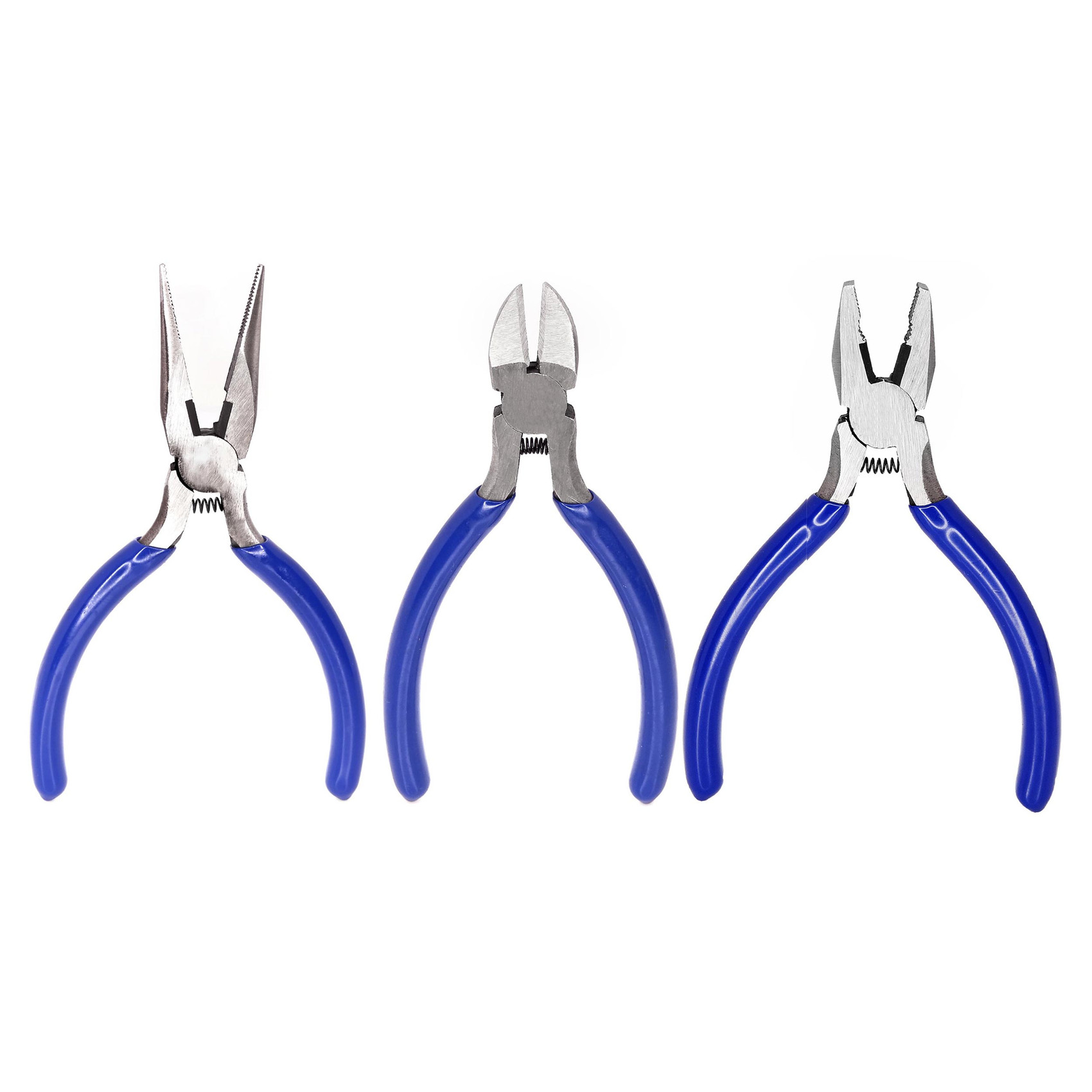 انبردست و انبر سیم چین و انبر دم باریک مدل ART-BL سایز 5 اینچ مجموعه 3 عددی