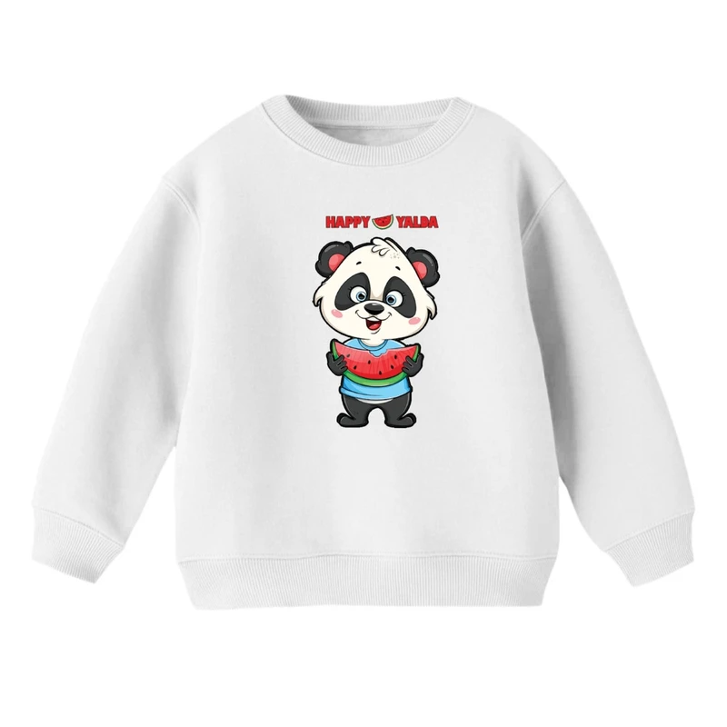 سویشرت بچگانه مدل پاندا هندوانه یلدایی کد 1