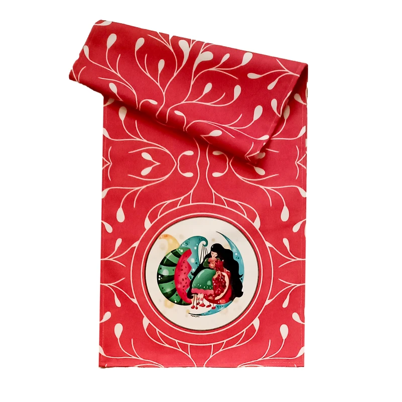 رانر مدل یلدادخت سایز 140x40 سانتی‌متر