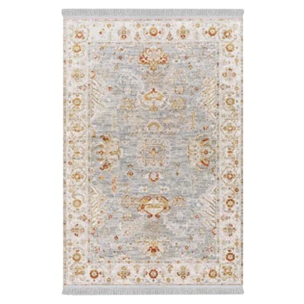 فرش پارچه‌ای دفه مدل فرشینه طرح مدرن  کد 8234