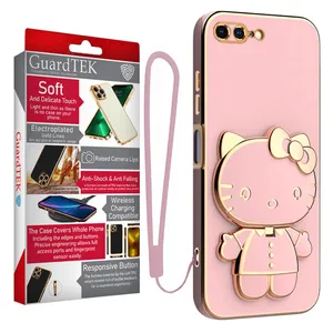 Guardtek Kitty Strap Cover for Apple iPhone 7 Plus/ iPhone8 Plus