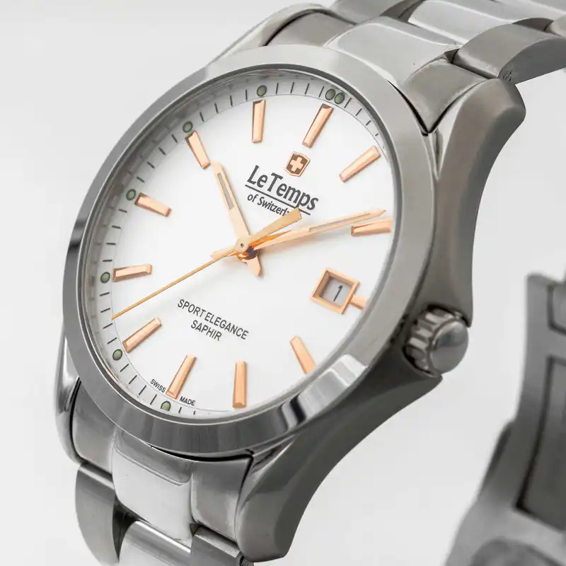 ساعت مچی عقربه‌ای مردانه له تمپس مدل LT1080.04BS01