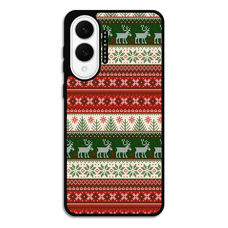 کاور آکام مدل AMC-WSGS25E-CHRISTMAS-15 مناسب برای گوشی موبایل سامسونگ Galaxy S25 Edge