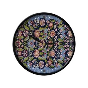 ساعت دیواری مدوپد طرح فرش کرمان مدل C-Kerman02