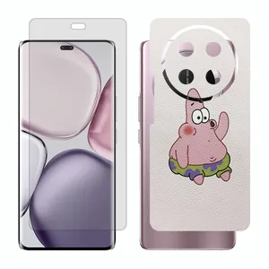 Glass Together model transparent screen protector suitable for Honor X9c mobile phone with back cover sticker