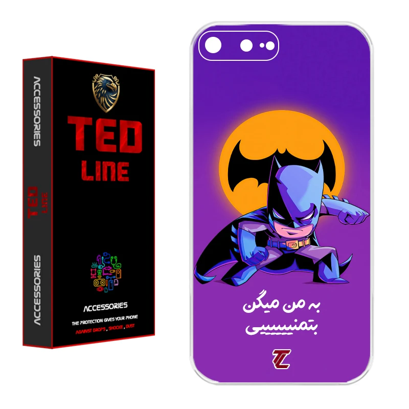 کاور تد لاین طرح بتمن کد 1105 مناسب برای گوشی موبایل اپل Iphone 7 Plus / 8 Plus
