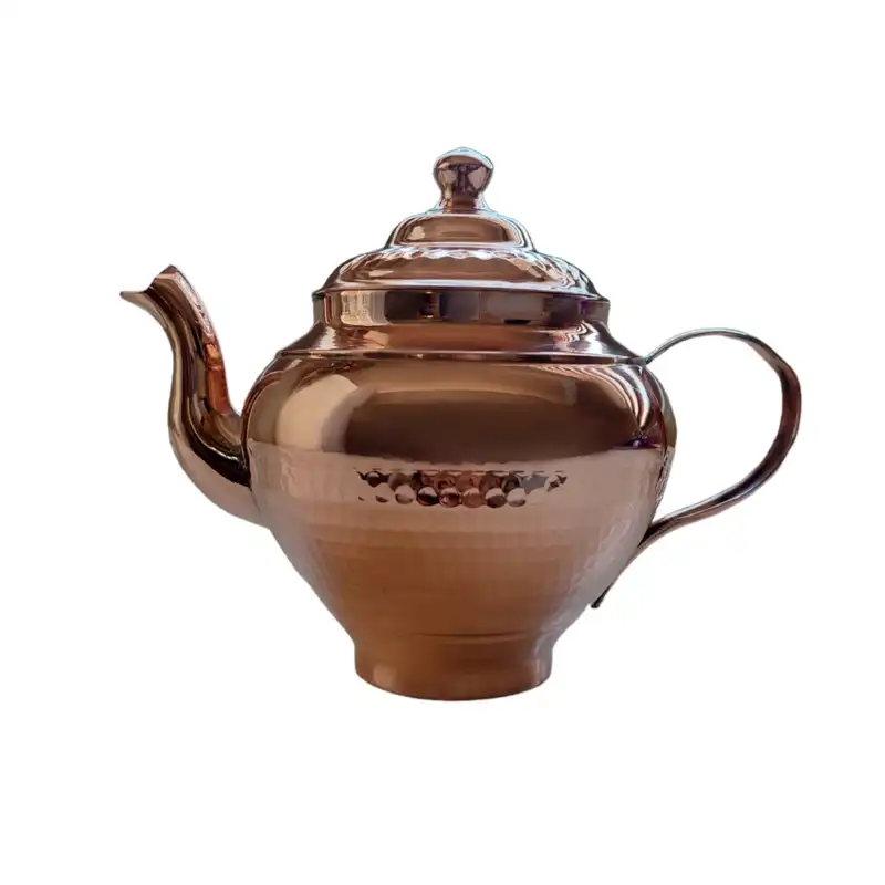 قوری مسی مدل هرمی کد ABA5