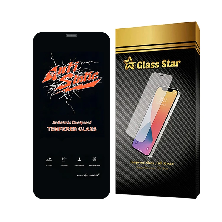 محافظ صفحه نمایش آنتی استاتیک گلس استار مدل ANTIDUSTSNW مناسب برای گوشی موبایل اپل iPhone Xs Max/iPhone 11 Pro Max