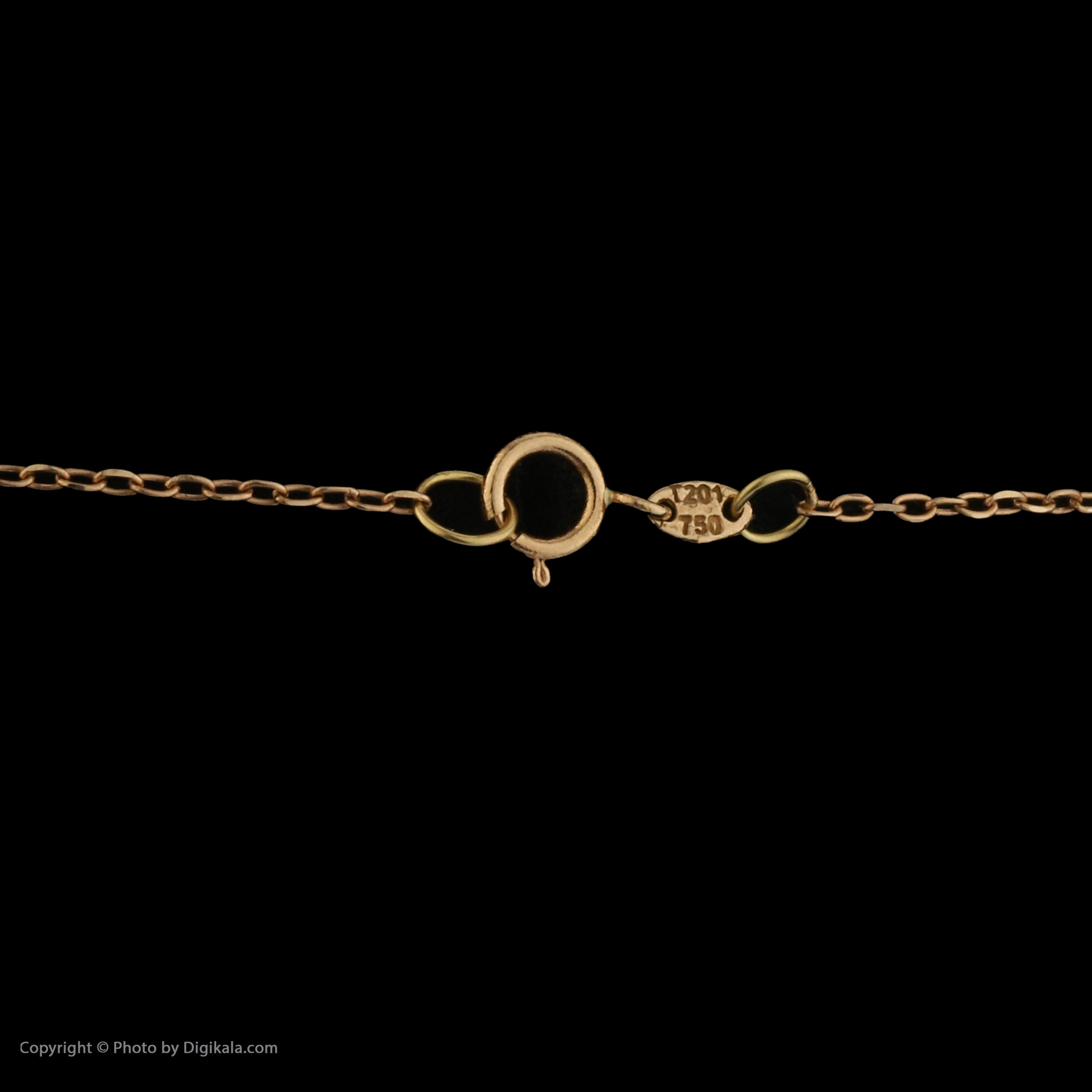گردنبند طلا 18 عیار دخترانه مایا ماهک مدل MM1510 -  - 4