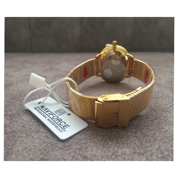 ساعت مچی عقربه ای زنانه نیوی فورس مدل NF3012L GB