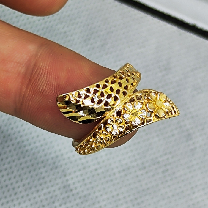 انگشتر زنانه مدل طلا روس کد 250