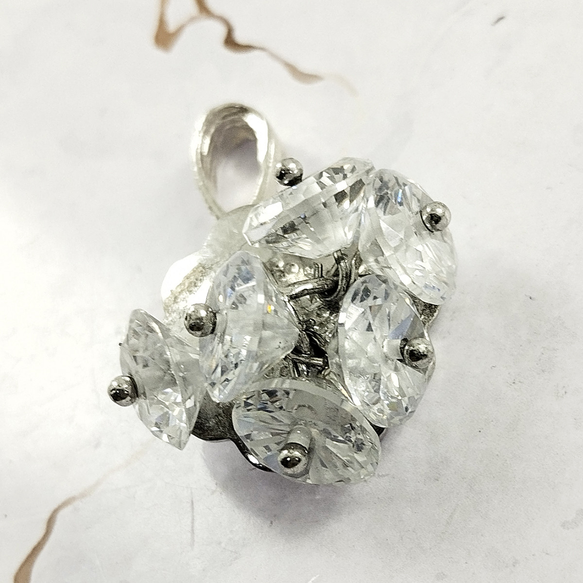 آویز گردنبند نقره زنانه سلین کالا مدل در کد 21