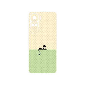 MAHOOT Minimal Internet Cat Icon Cover Sticker for Honor 90 Lite