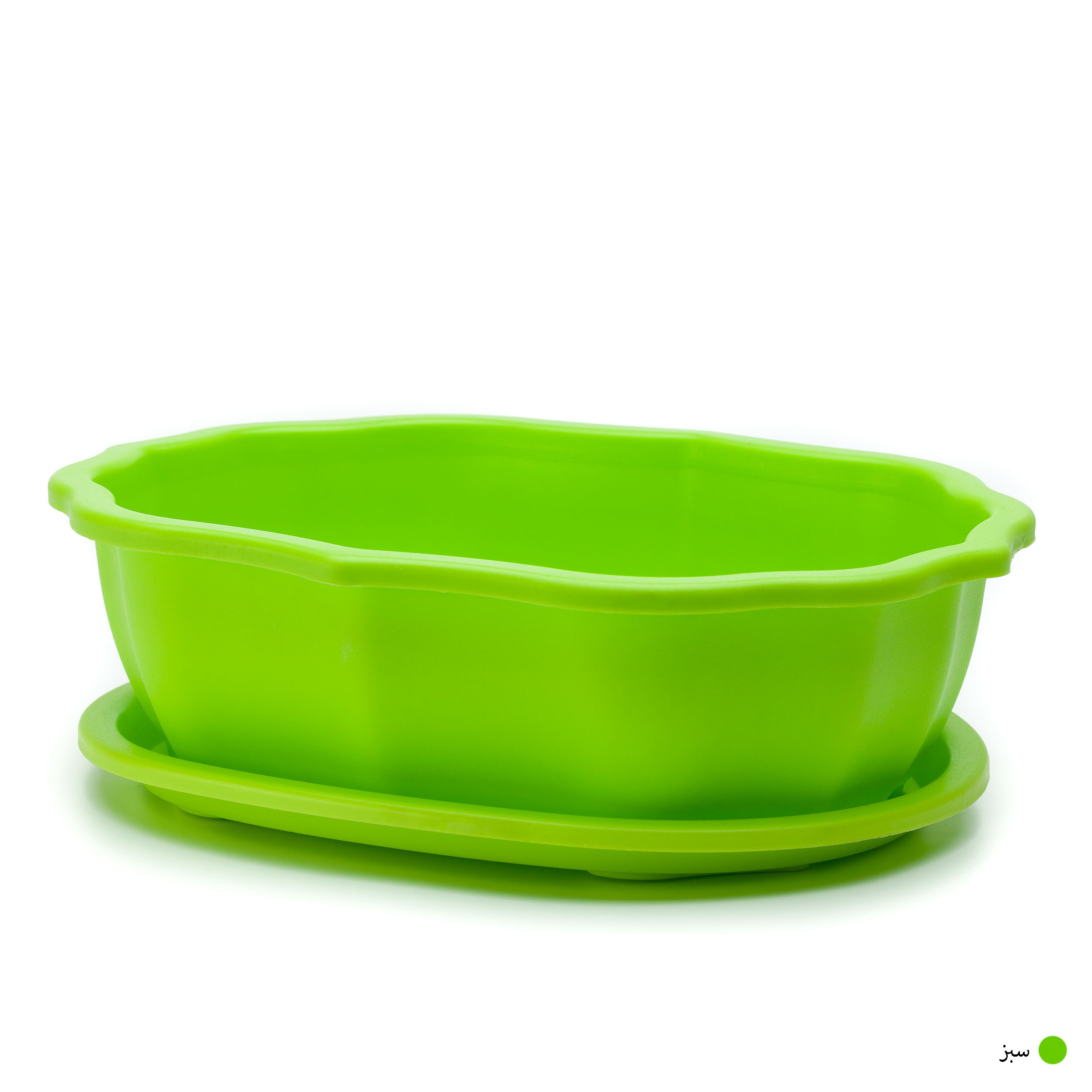 گلدان گل آذین مدل پلاستیکی کد 633