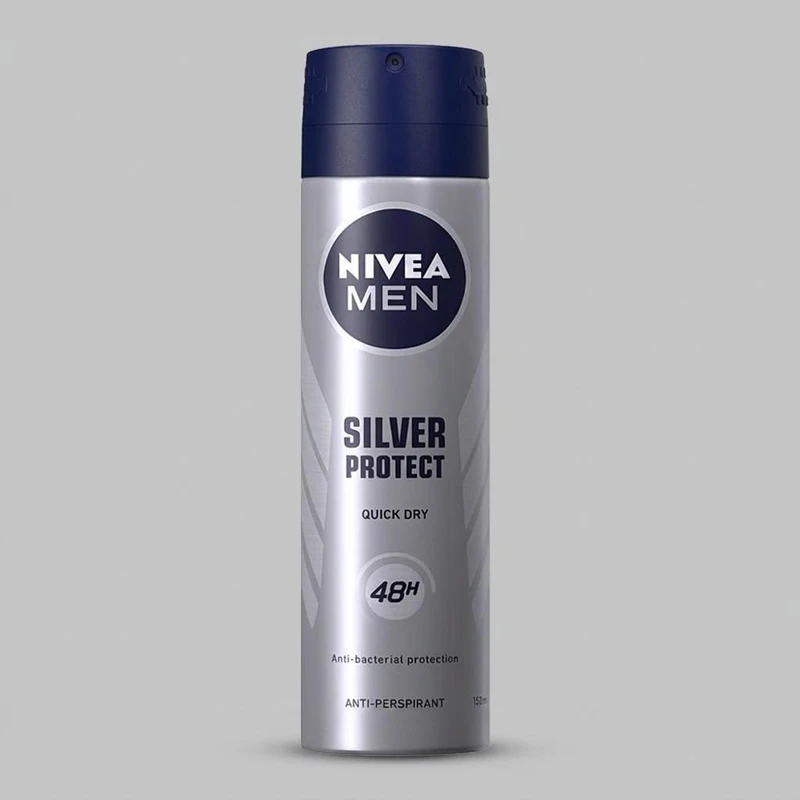 اسپری مردانه نیوآ مدل Silver Protect حجم 150 میلی لیتر