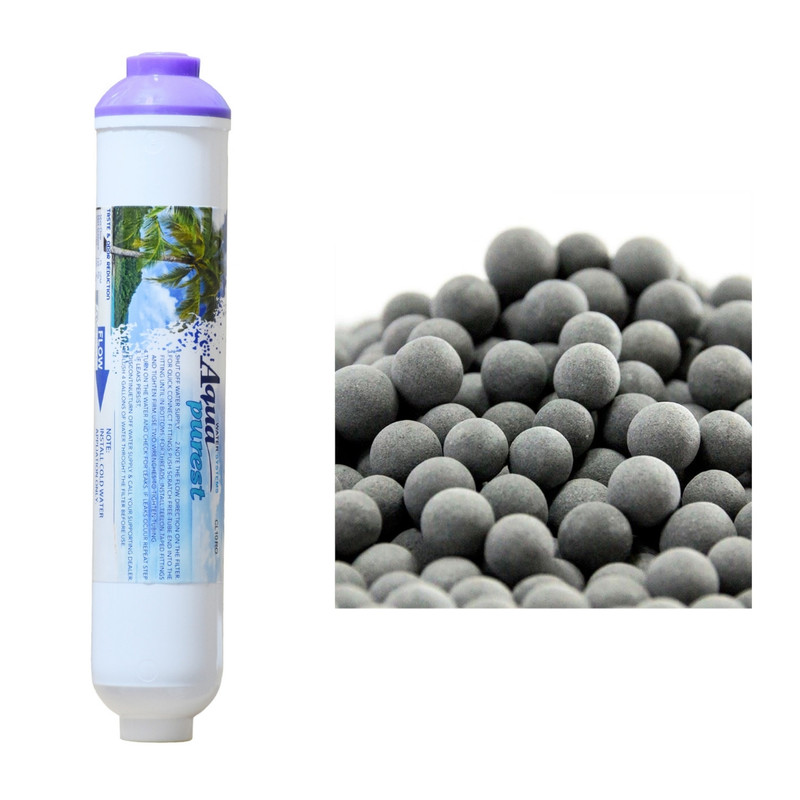 فیلتر تصفیه آب یخچال و فریزر آکوا پیورست مدل دوگانه تصفیه کربن قلیایی کد H101