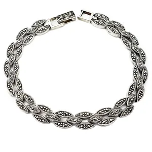 دستبند نقره زنانه مدل VD432