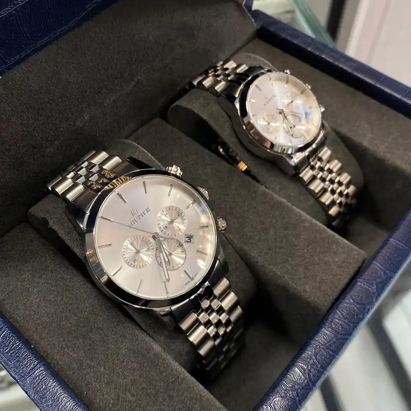 ست ساعت مچی عقربه ای زنانه و مردانه شوپیر مدل GL186A001