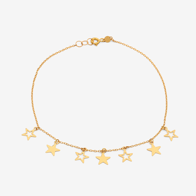 پابند طلا 18 عیار زنانه میو گلد مدل DG-AK103