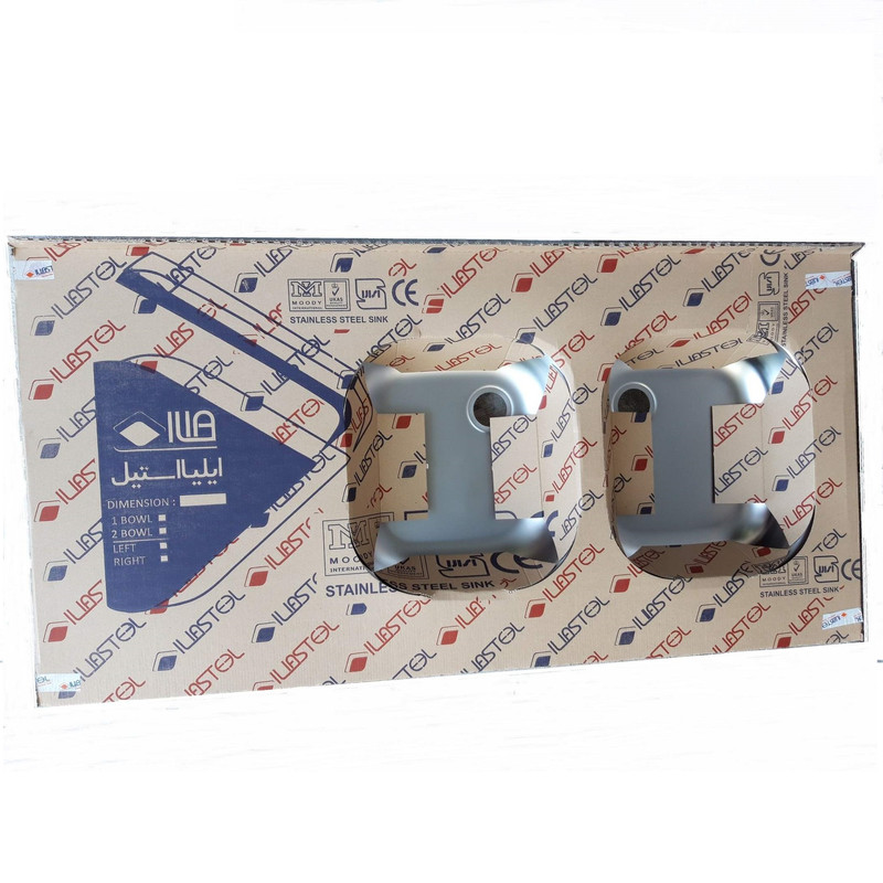 سینک ایلیا استیل مدل 2060 توکار