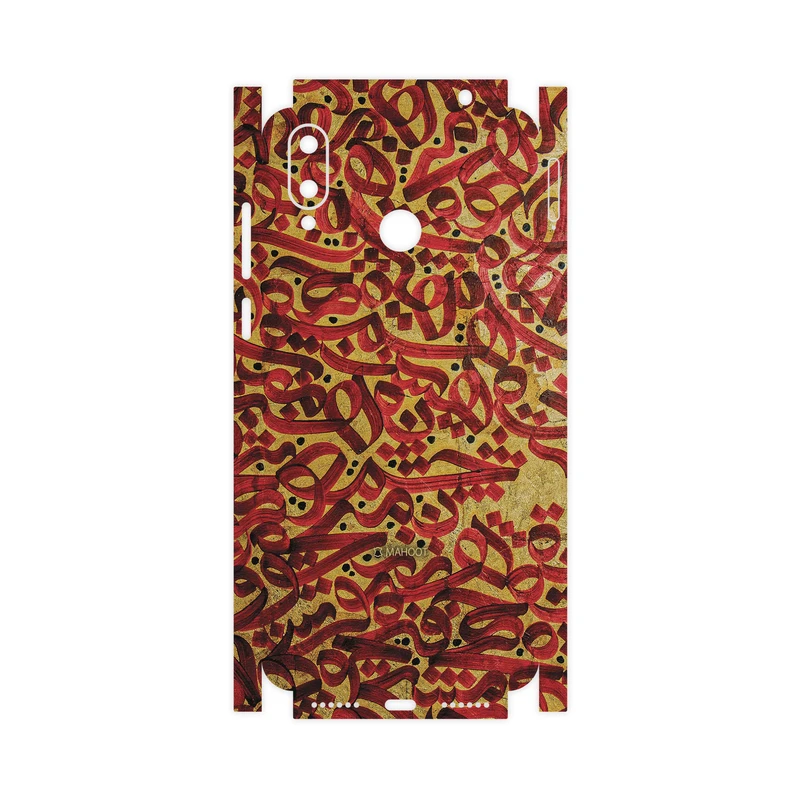 برچسب پوششی ماهوت مدل Nastaliq-6-FullSkin مناسب برای گوشی موبایل جی پلاس Q10