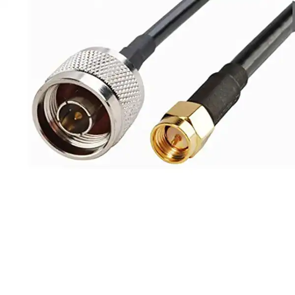 کابل پیگتیل RG-58 با کانکتورهای N-Male به SMA-Female مدل 2000397