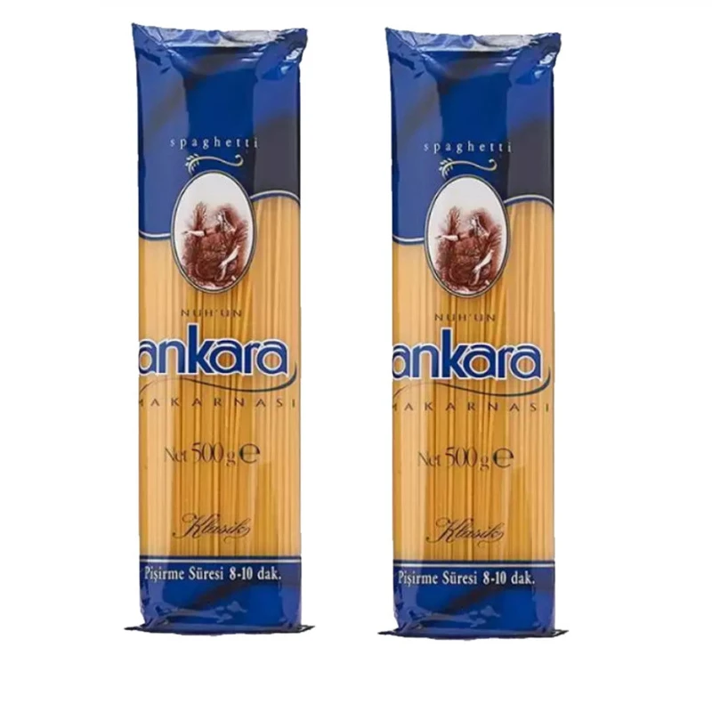 ماکارانی رشته ای ضخیم آنکارا -  500 گرم بسته 2 عددی