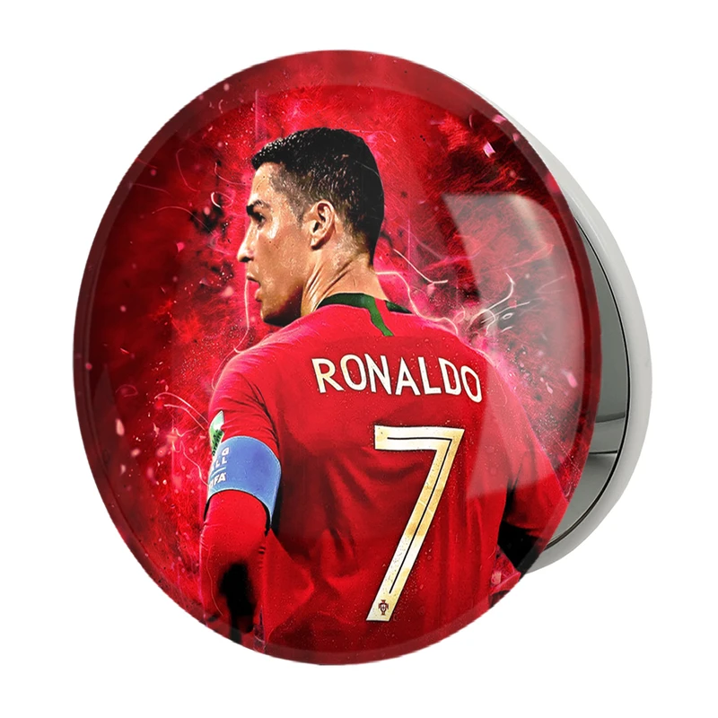 آینه جیبی خندالو طرح کریستیانو رونالدو مدل تاشو کد 13898 