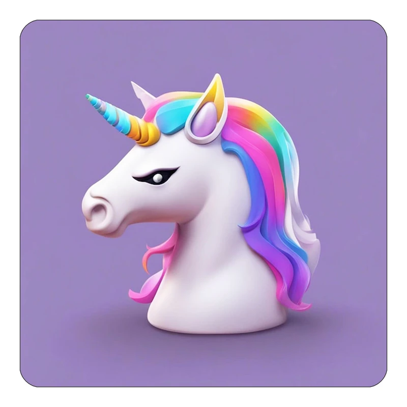 مگنت کاکتی طرح اسب تک شاخ و یونیکورن مدل mp31759