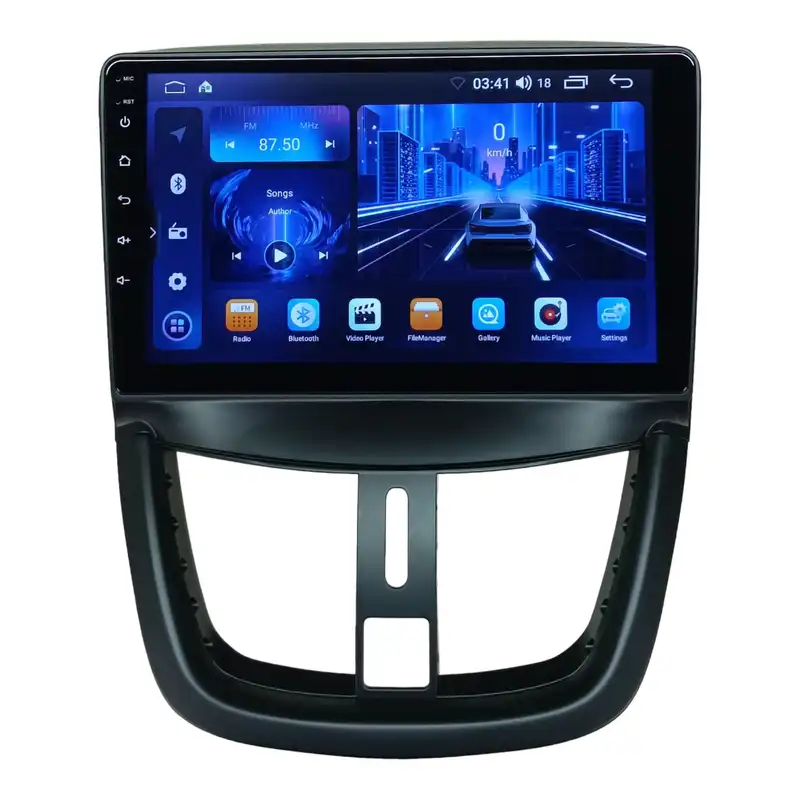 پخش کننده تصویری خودرو مدل اندروید Golden24 مناسب برای پژو 207